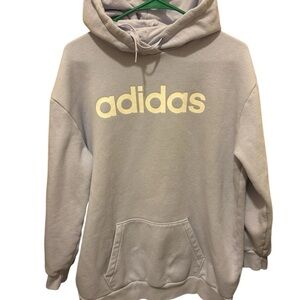 Adidas Lilac Purple Logo Hoodie Sweatshirt